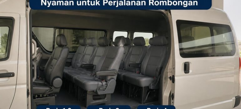 Hiace Premio 14 Seat: Solusi Transportasi Grup Jakarta